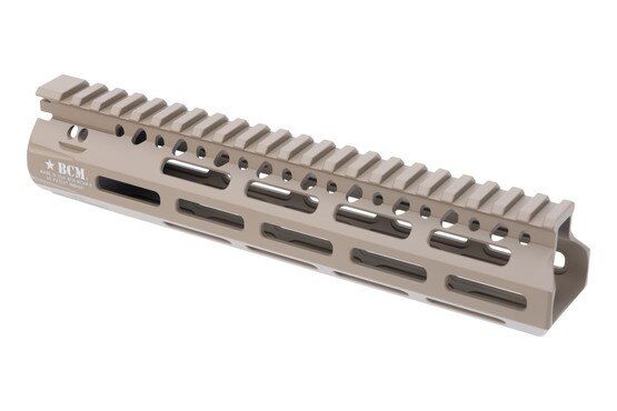 Bravo Company modular AR-15 handguard, FDE.